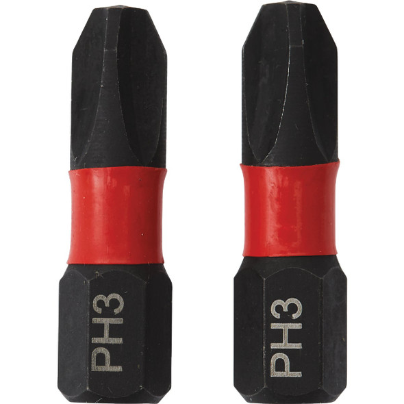 Do it Best 1 In. Phillips #3 Impact Ready Screwdriver Bit (2-Pack)