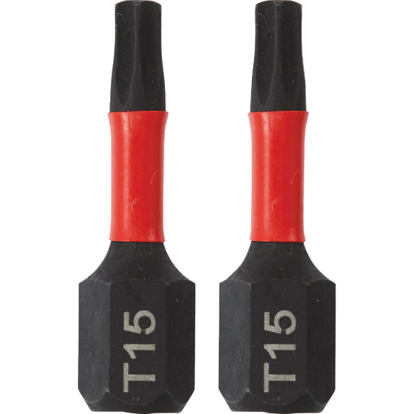 Do it Best 1 In. T15 Torx Impact Ready Screwdriver Bit (2-Pack) QJDIB-SC-025 349659