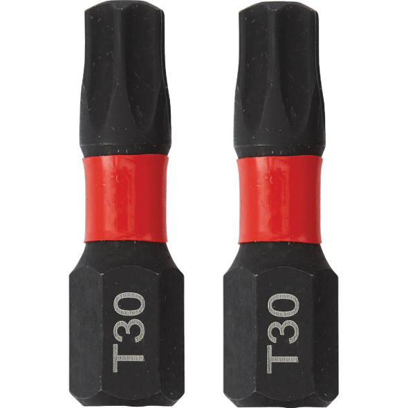 Do it Best 1 In. T30 Torx Impact Ready Screwdriver Bit (2-Pack) QJDIB-SC-034 357184