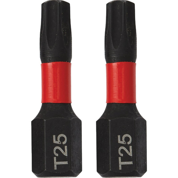 Do it Best 1 In. T25 Torx Impact Ready Screwdriver Bit (2-Pack)