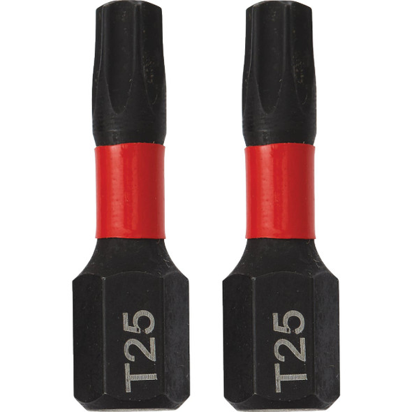 Do it Best 1 In. T25 Torx Impact Ready Screwdriver Bit (2-Pack)