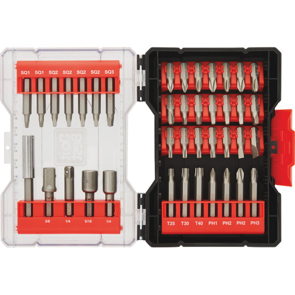 Do it Best 40-Piece Impact Screwdriver Bit Set