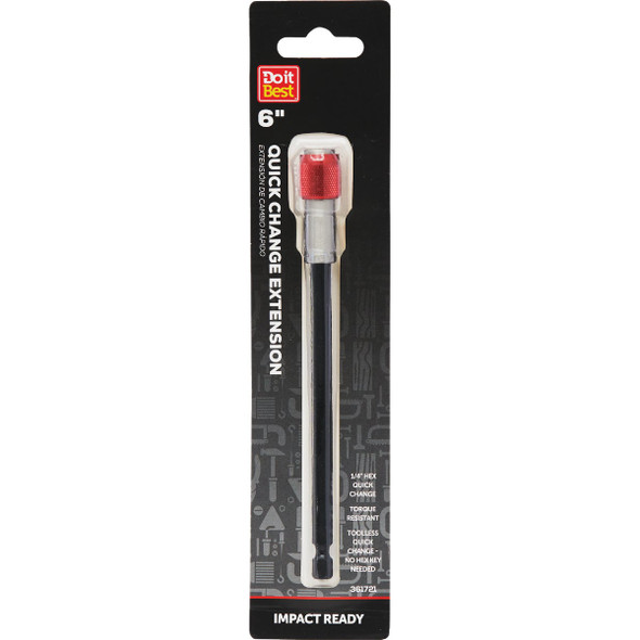 Do it Best 6 In. Impact Duty Quick Change Bit Extension QJDIB-BH-002