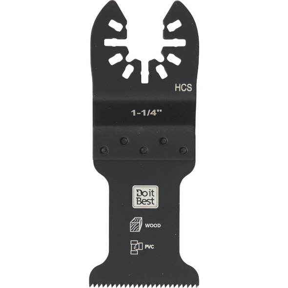 Do it Best 1-1/4 In. High Carbon Steel Nail-Embedded Wood Oscillating Multi-Tool Blade