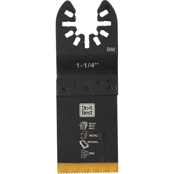 Do it Best 1-1-4 In. Titanium Coated Metal Cutting Oscillating Multi-Tool Blade QJDIB-OS-003 364842