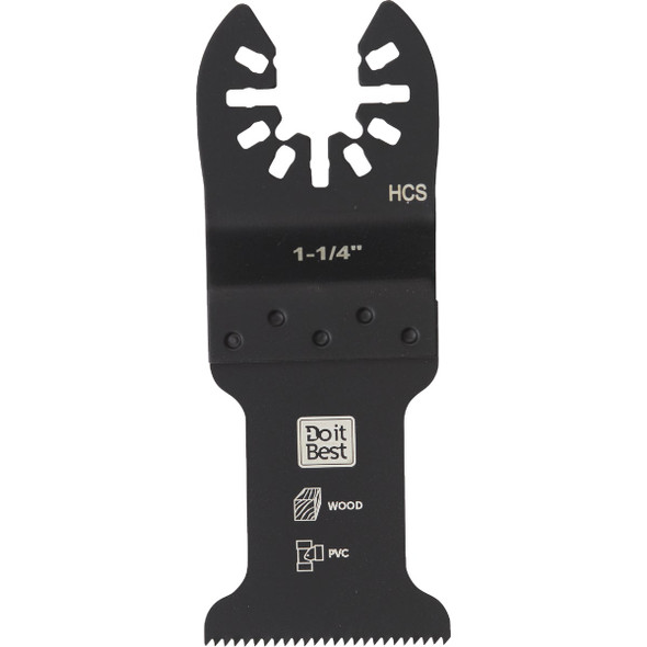 Do it Best 1-1/4 In. High Carbon Steel Wood Cutting Oscillating Multi-Tool Blade