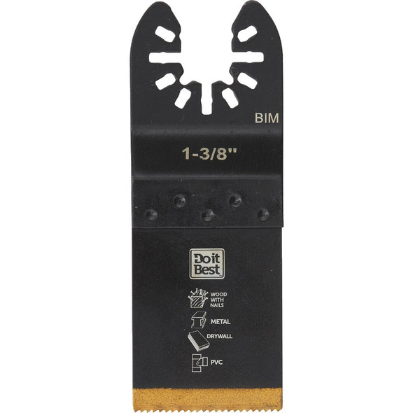 Do it Best 1-3-8 In. Titanium Coated Metal Cutting Oscillating Multi-Tool Blade QJDIB-OS-007 368633