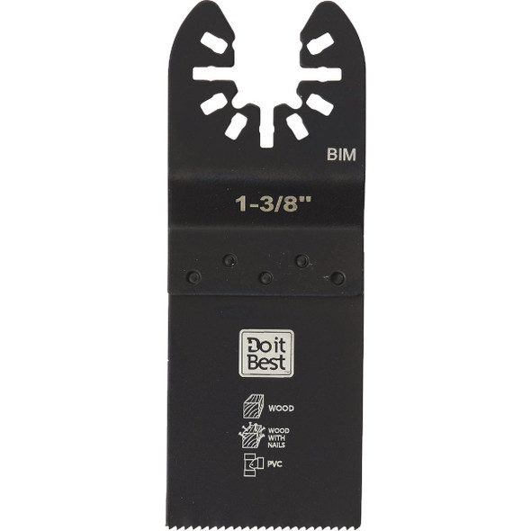 Do it Best 1-3/8 In. High Carbon Steel Wood with Nails Oscillating Multi-Tool Blade Do it Best 1-3/8 In. High Carbon Steel Wood with Nails Oscillating Multi-Tool Blade