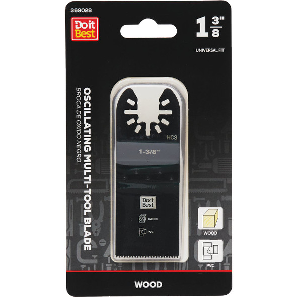 Do it Best 1-3/8 In. High Carbon Steel Wood Cutting Oscillating Multi-Tool Blade