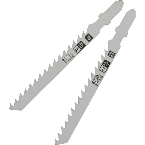 Do it Best T-Shank 3-5/8 In. 6 TPI Wood Cutting Jigsaw Blade (2-Pack)