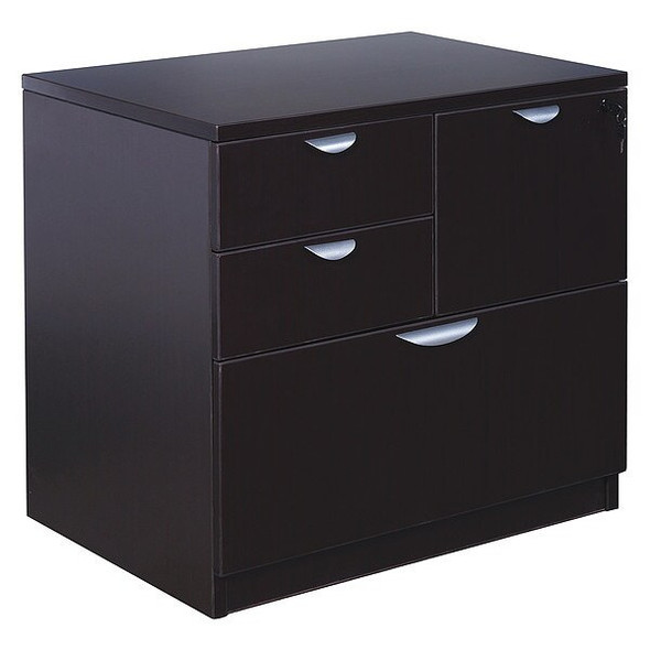 Boss Combo Lateral File,Mocha 31" x 22" N114-MOC