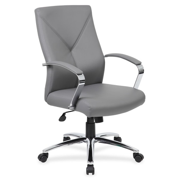 Boss LeatherPlus Executive Chair B10101-GY