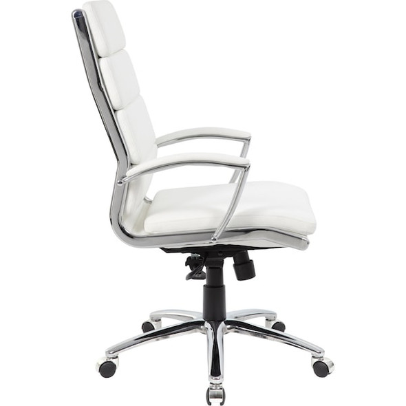 Boss Office Chair,47 in H,Silver B9471-WT Boss Office Chair,47 in H,Silver B9471-WT
