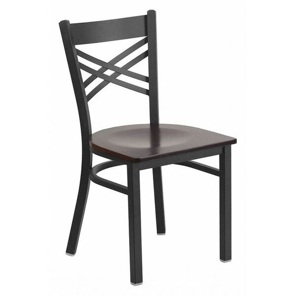 Hercules Restaurant Chair, 16-1/2 in W 17" L 32-1/4" H