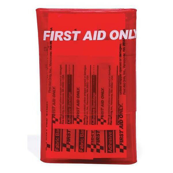 First Aid Only FirstAidKit w/House,18pcs,4 1/8x1/8",Red FAO-600 First Aid Only FirstAidKit w/House,18pcs,4 1/8x1/8",Red FAO-600