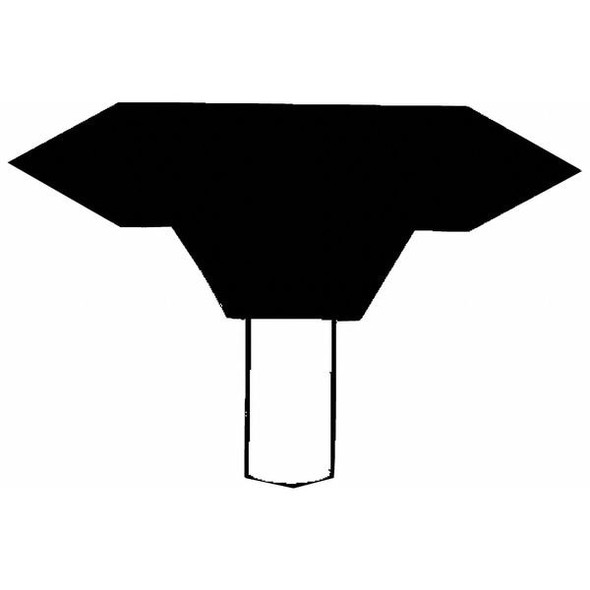 Norton Abrasives Quantum Mounted Point,Dia. 1-5/8 In,Shape A36 69083149146