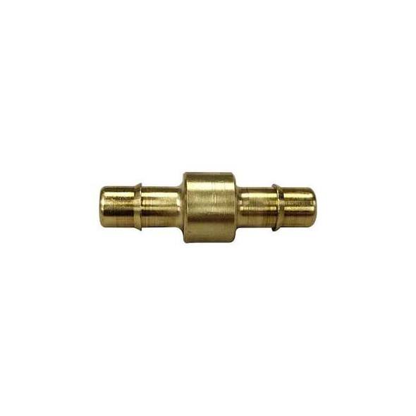 Mem-Co Strt,Brass,Barbed1/16",Barbed1/16",PK10 C1
