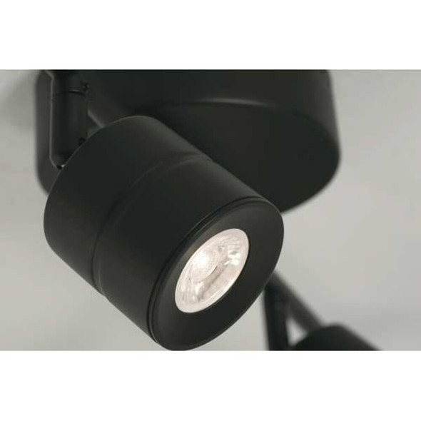 Afx Core 6 Light LED Fixed Rail,Black CRRF6450L30BK