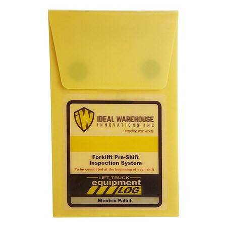 Ideal Warehouse Innovations Replacement Checklist Book,1" W,PK4 70-1064-CP