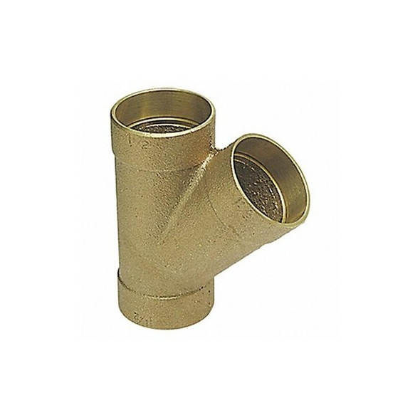 Nibco DWV Wye,45 Deg.,Cast Bronze,2",CxCxC 810 2 Nibco DWV Wye,45 Deg.,Cast Bronze,2",CxCxC 810 2