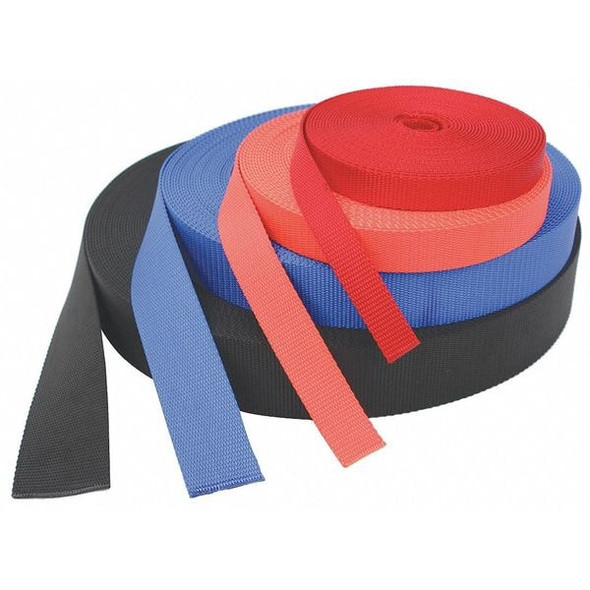 Bulk-Strap Bulk Webbing,150ft x 3/4In,2800 lb N34150OR