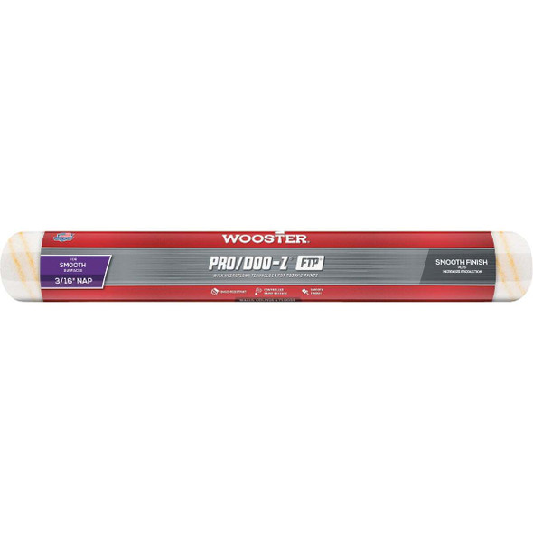 Wooster Pro/Doo-Z FTP 18 In. x 3/16 In. Fabric Roller Cover RR665-18
