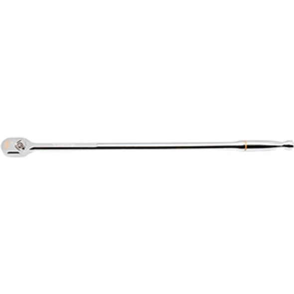 1/2in Drive 120XP Full Polish Chrome Extra Long Handle Teardrop Ratchet 81364XP