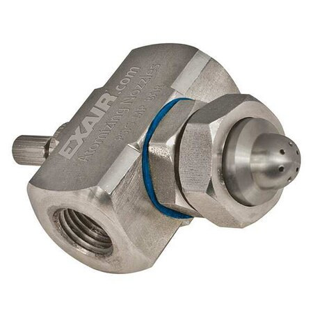 Exair Atomizing Spray Nozzle,0.8 to 15 gph AW1030SS