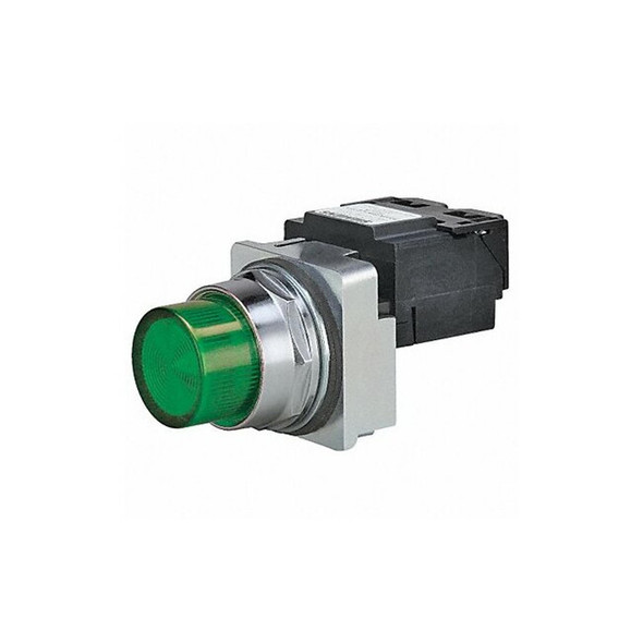 Siemens Pilot Light, Green, 30mm, LED 52PL4H3XB