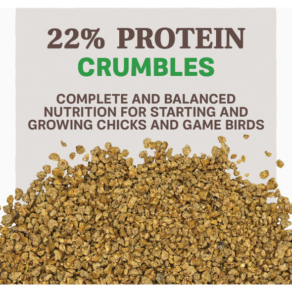 Kent Multi-Flock Chick N Game 50 Lb. Starter-Grower Crumble 3678 713819
