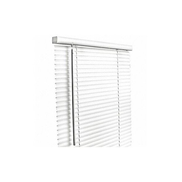 Manufacturer Varies Window Blinds,Vinyl,White 493N66