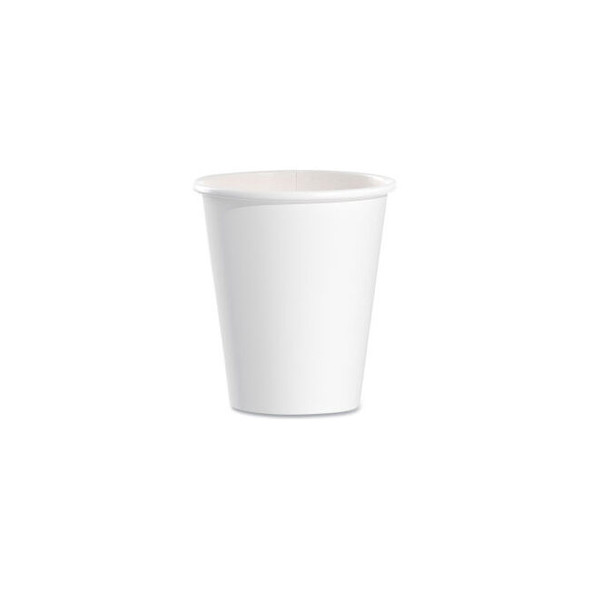 DART SCC376W Polycoated Paper Cups 6 oz. 50/Pack 20/Pkgs. Carton