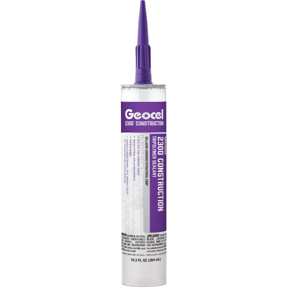 Geocel 2300 10.3 Oz. Black Construction Tripolymer Sealant GC66103