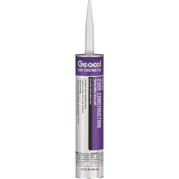 Geocel 2300 10.3 Oz. Gray Construction Tripolymer Sealant GC66102
