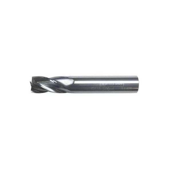 Micro 100 Carb End Mill,5/32 In,4FL,CC,AlTiN Coat GEM-156-4X