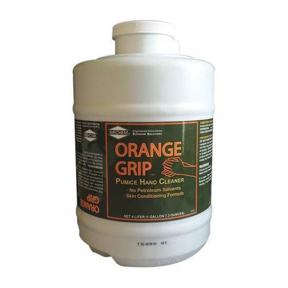 Wechem Hand Cleaner, citrus, 4000mL Pakcage, 4 PK HC404