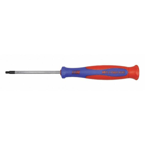 Westward Precision Hex Screwdriver 3/32 in Round 401L64