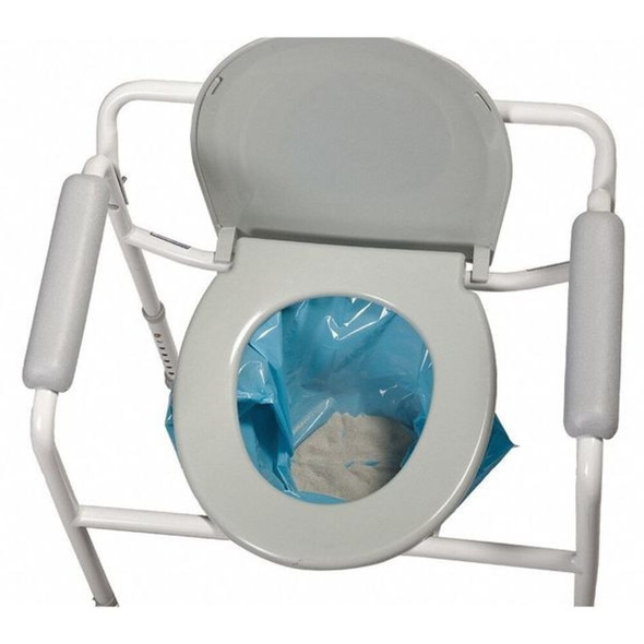 Cleanwaste Bedpan-CommodeLiner,7.5inH,2.25inW,PK100 H667S100