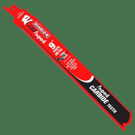 Diablo 9 in L x 8 TPI Reciprocating Saw Blade, 1 PK DS0908CFA