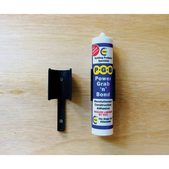 StealthMounts Caulking Tube Mount (2-Pack) OM-TBE-V2-BLK-2 382130