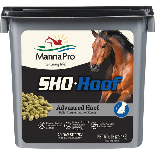 Manna Pro Sho-Hoof 5 Lb. Biotin & Zinc Horse Supplement 1000100