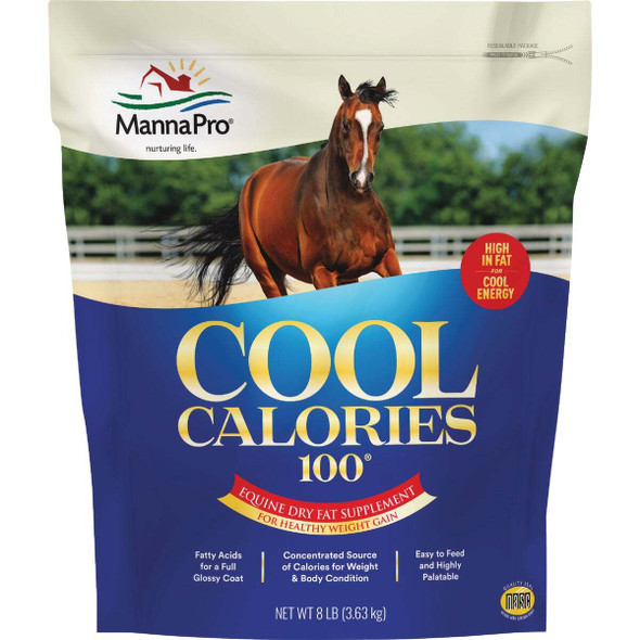 Manna Pro Cool Calories 100 8 Lb. Horse Treat 1000085