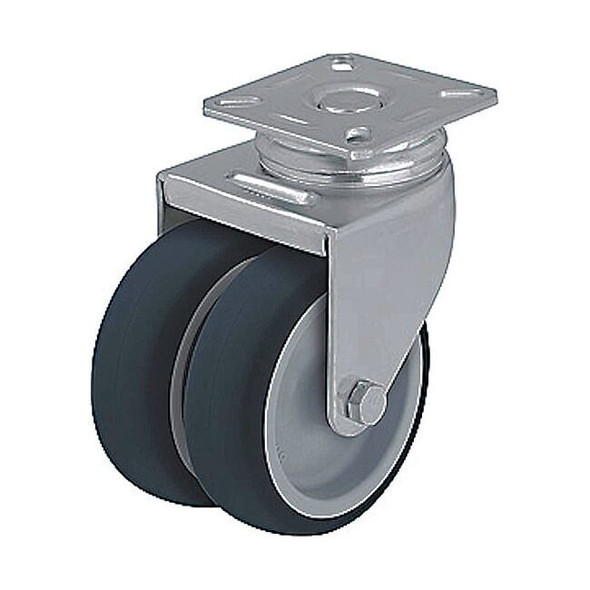 Manufacturer Varies Plate Caster,Swivel,Polyurethane,4"H LDA-PATH 75G