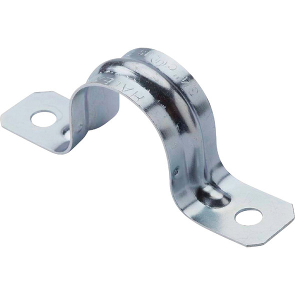 Halex 1/2 In. Snap-On Rigid/Intermediate Grade 2-Hole Conduit Strap 91205