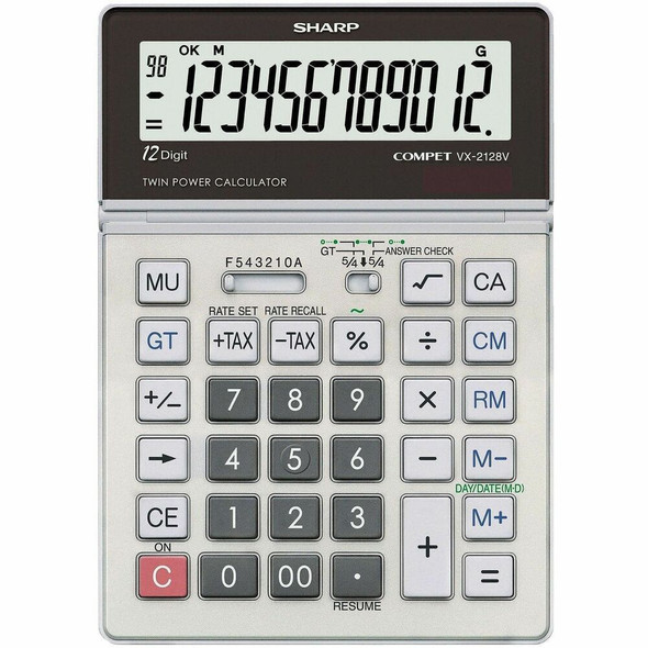 SHARP&reg;  Simple Calculator VX2128V