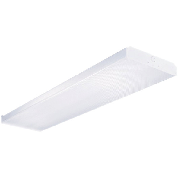Metalux 4 Ft. 2-Bulb Fluorescent Wraparound Ceiling Light Fixture WN232R