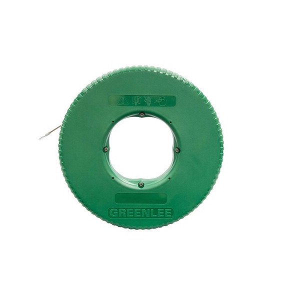 Greenlee SS Fish Tape,Shape Flat,1/8" dia FTXSS-65