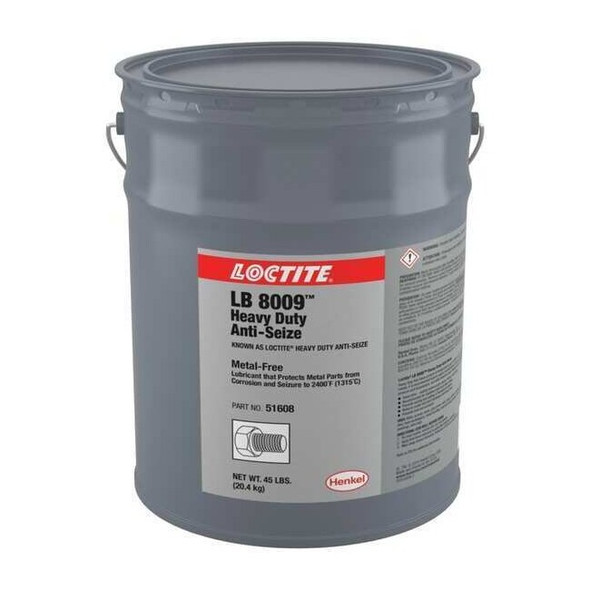 Anti-Seize,Heavy Duty,45 lb,Pail LB 8009(TM) HEAVY DUTY ANTI-SEIZE