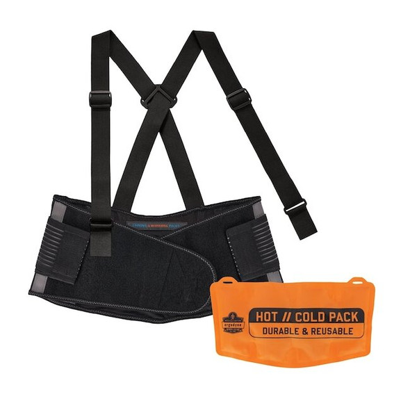 Ergodyne M Black Heating/Cooling Back Support 1675