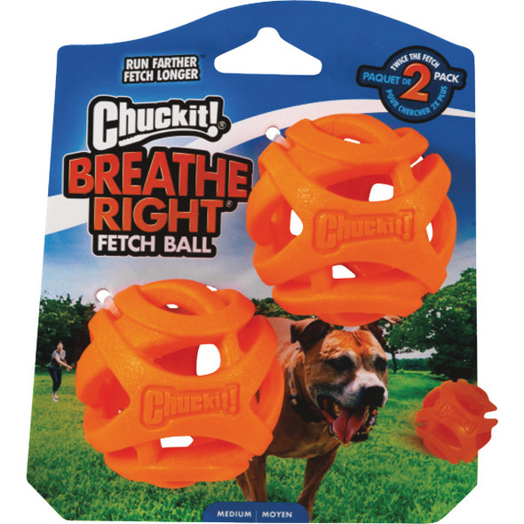 Chuckit Breathe Right Medium Ball (2-Pack) 32141